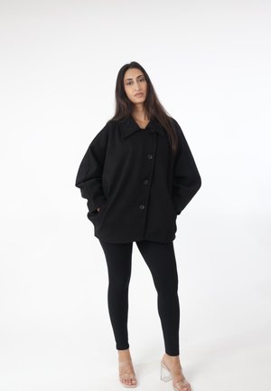 Abrigo corto - schwarz