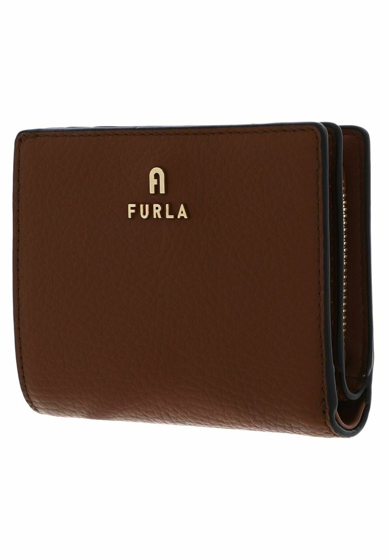 Furla - VITELLO ST ERACLE COMPACT - Portemonnee - cognac h, Vergroten