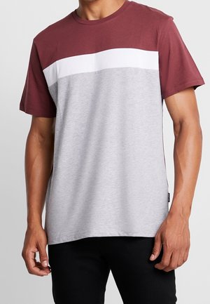 T-shirt med print - grey