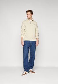 GANT REG SHIELD HALF ZIP  - Felpa - beige