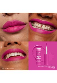 NYX Professional Makeup SMOOTH WHIP MATTE LIP CREAM - Rouge à lèvres liquide - Pompom