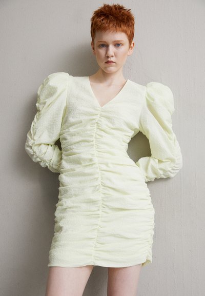 DESIGNERS REMIX MARISA DRESS - Cocktail φόρεμα / Φόρεμα για πάρτι - pastel yellow