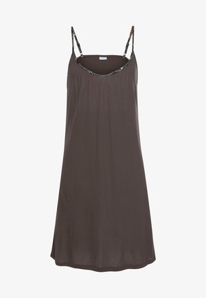 LASCANA, Nightie - braun-gemustert
