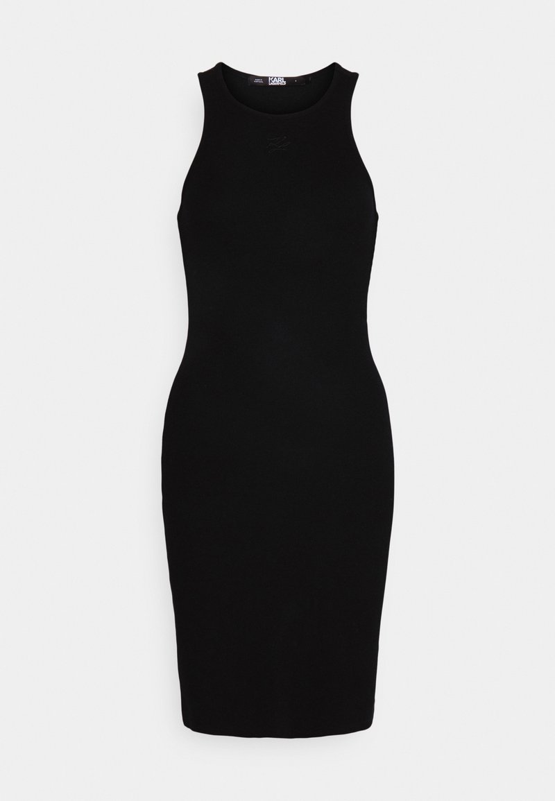 Damen Freizeitkleider | KARL LAGERFELD TANK DRESS Jerseykleid black/schwarz - TF18484 Damen Freizeitkleider | KARL LAGERFELD TANK DRESS Jerseykleid black/schwarz - TF18484