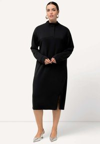 Ulla Popken - Jurk - black Miniatuurafbeelding 1