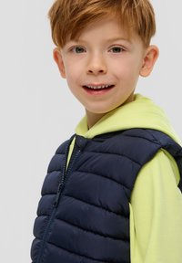 s.Oliver OUTDOOR MIT STEHKRAGEN - Bodywarmer - navy