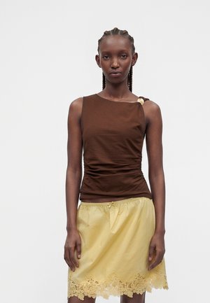 Topshop, Débardeur - chocolate brown