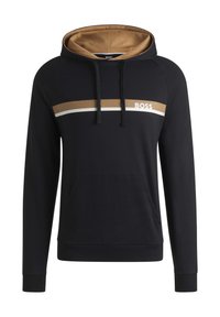 BOSS AUTHENTIC - Pulover s kapuco - black