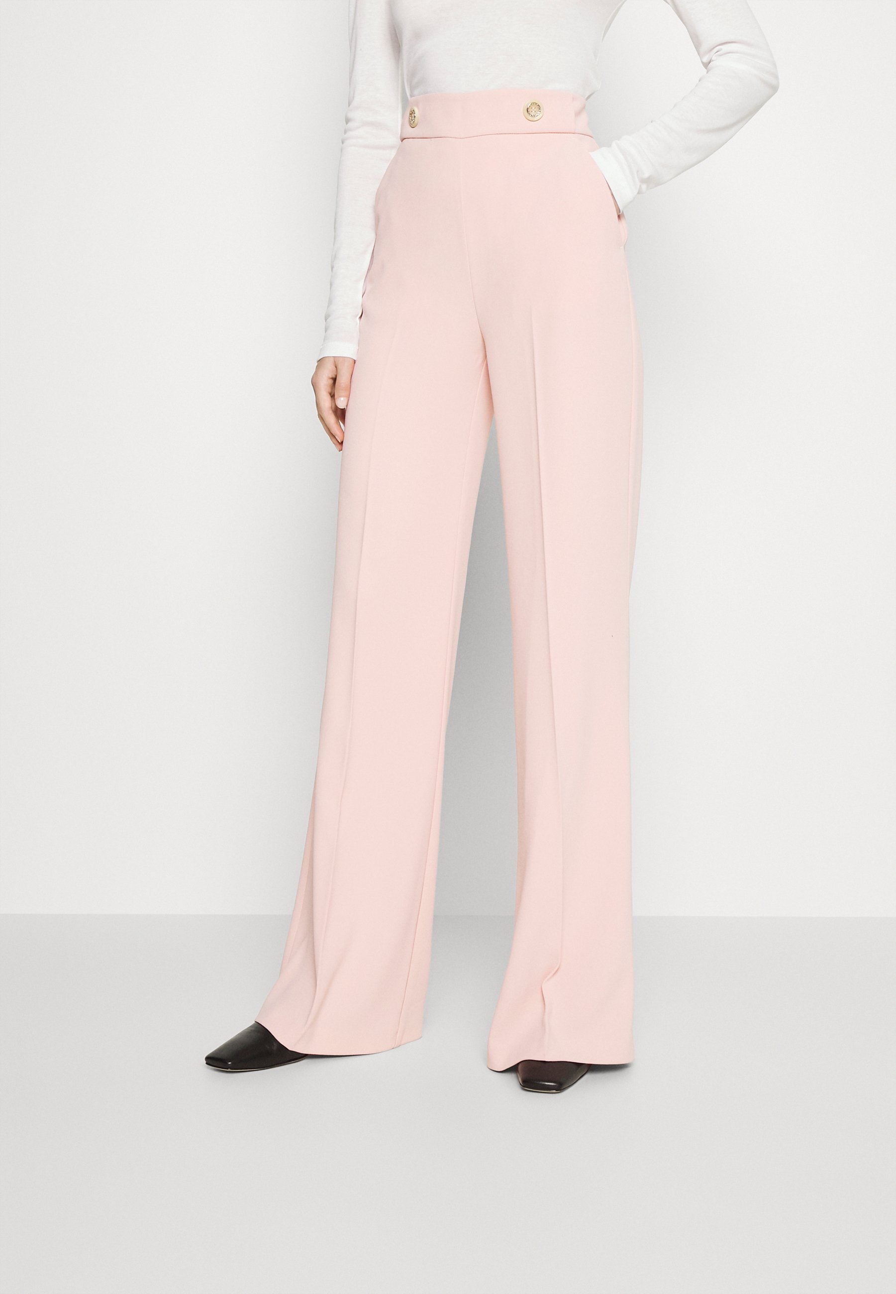 Pinko SBOZZARE TROUSERS - Pantaloni - ripe rose/fuxia - Zalando.it