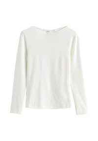Next REGULAR FIT - LONG SLEEVE BOAT NECK - Majica z dolgimi rokavi - ecru