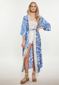 IZIA - KIMONO - Lichte jas - blau Miniatuurafbeelding 1