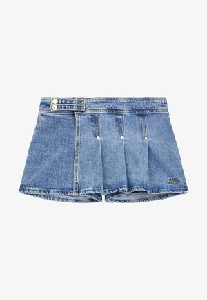 Guess Falda vaquera - blau