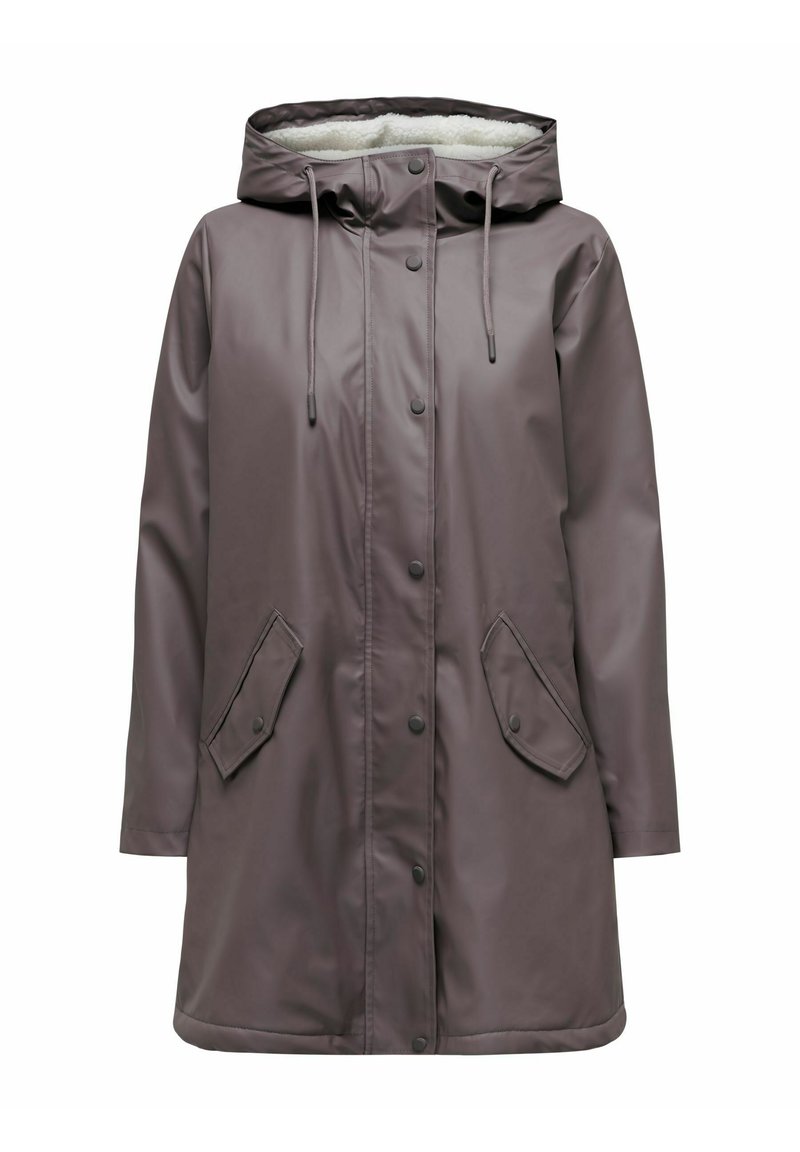 ONLY ONLSALLY RAINCOAT - Vinterfrakke - plum kitten