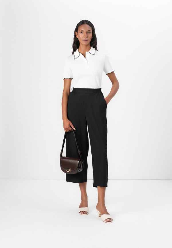 STRUCTURED CULOTTE - Trousers3