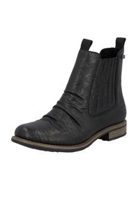 Rieker Botines camperos - schwarz
