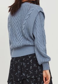 b.young Strickpullover - grey