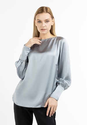 DreiMaster, DREIMASTER LONG-SLEEVED BLOUSE - Blouse - graublau