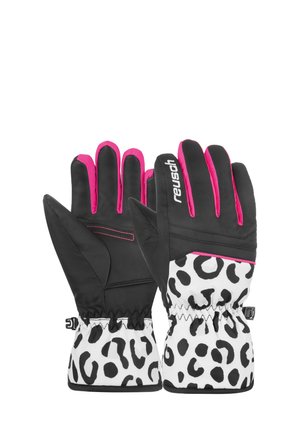 Gants - white grey leopard