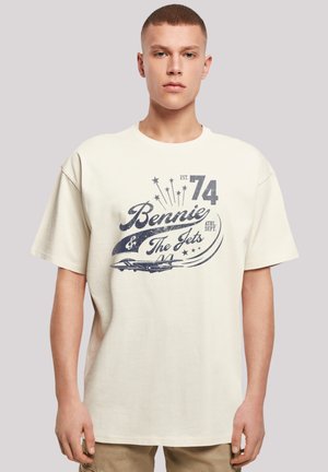 ELTON JOHN BENNIE AND THE JETS - Print T-shirt - sand