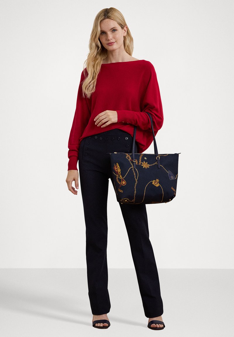Lauren Ralph Lauren NYLON MEDIUM KEATON TOTE BAG Cabas navy