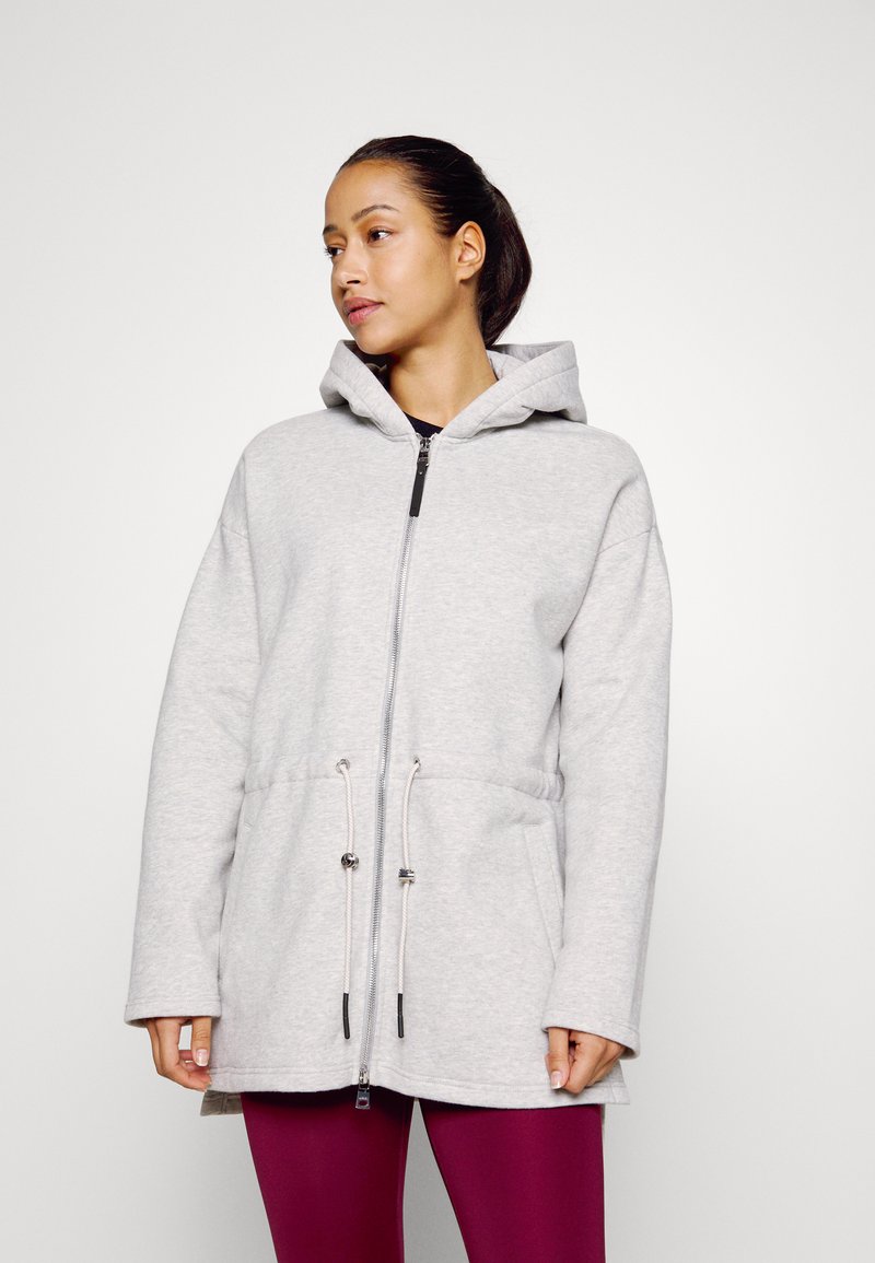 Light grey marl hoodie Clearance