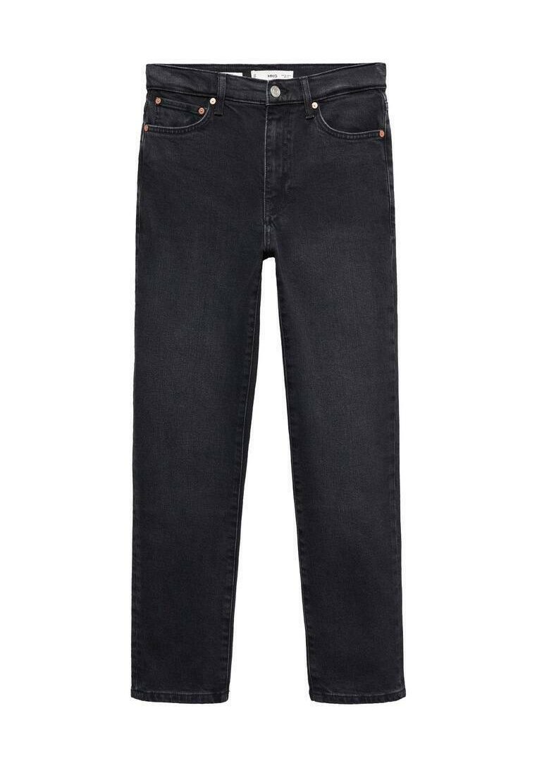 Mango Slim fit jeans zwart denim/blackdenim