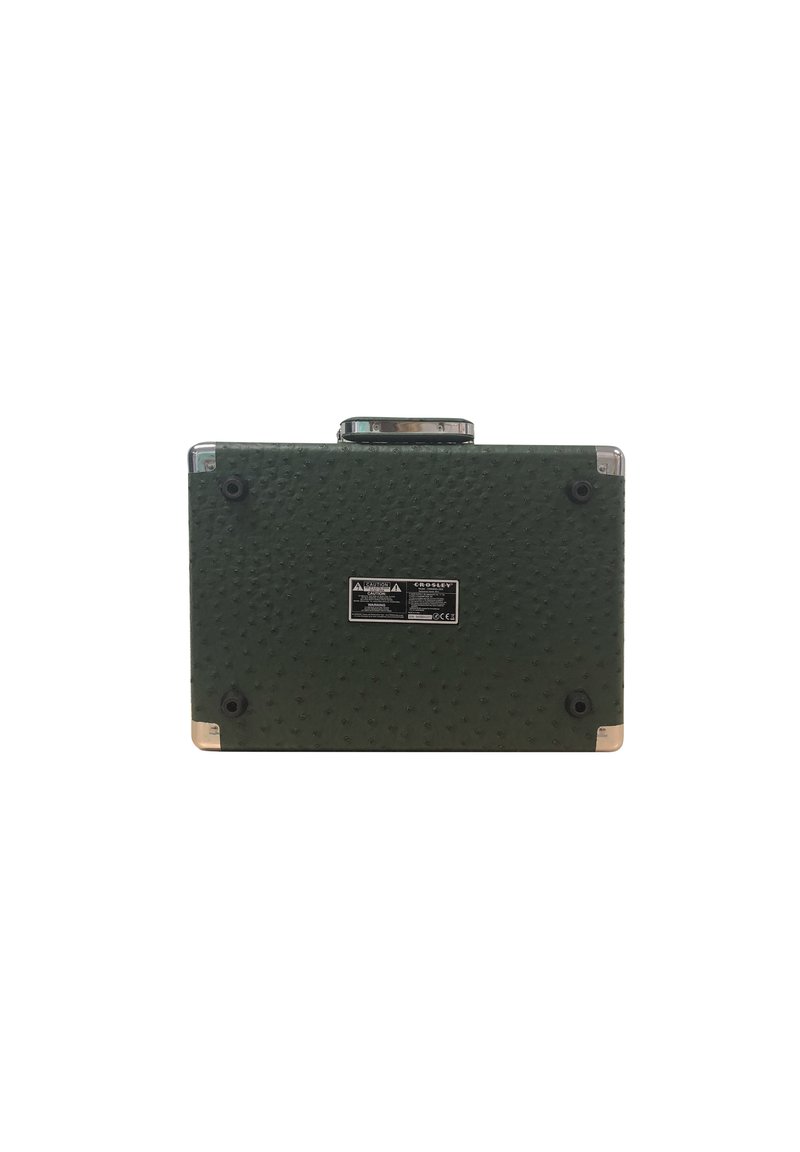Crosley CRUISER DELUXE - SLATE - Tocadiscos - grün