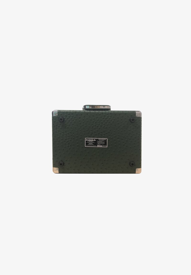 Crosley CRUISER DELUXE - SLATE - Record player - grün
