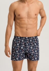 Hanro FANCY - Boxer shorts - navy botany print