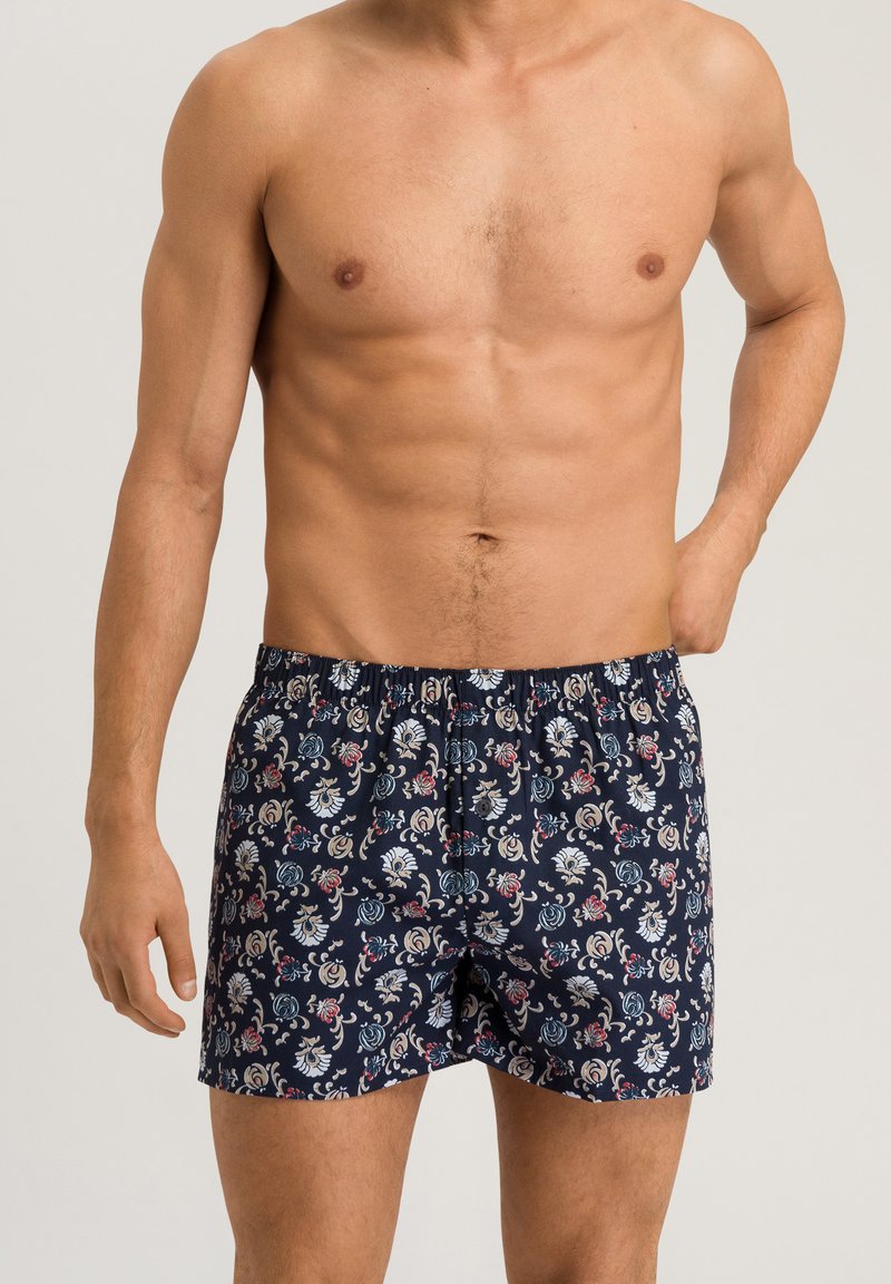 Hanro FANCY - Boxer shorts - navy botany print
