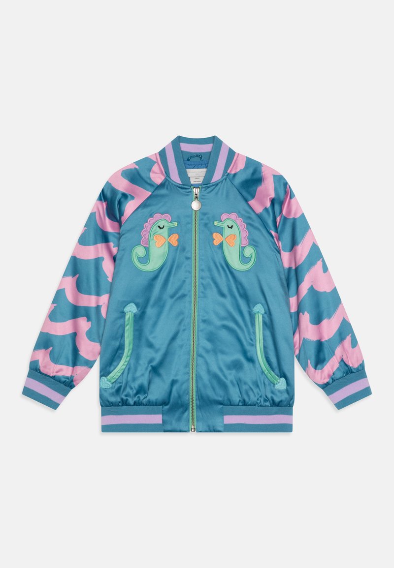 Stella McCartney Kids Bomberjacks blauw