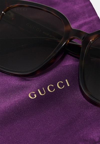 Gucci UNISEX - Akiniai nuo saulės - havana/green