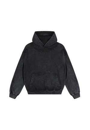 FAVELA, EMBROIDERY TRIBAL HOODIE - Hoodie - black washed