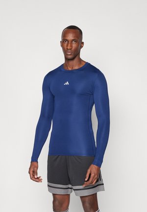 TECHFIT LONGSLEEVE - Hosszú ujjú felső - team navy blue