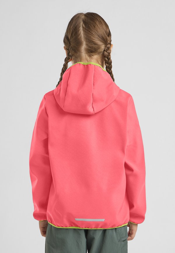 FOURWINDS KIDS UNISEX - Soft shell jacket - sunset coral4