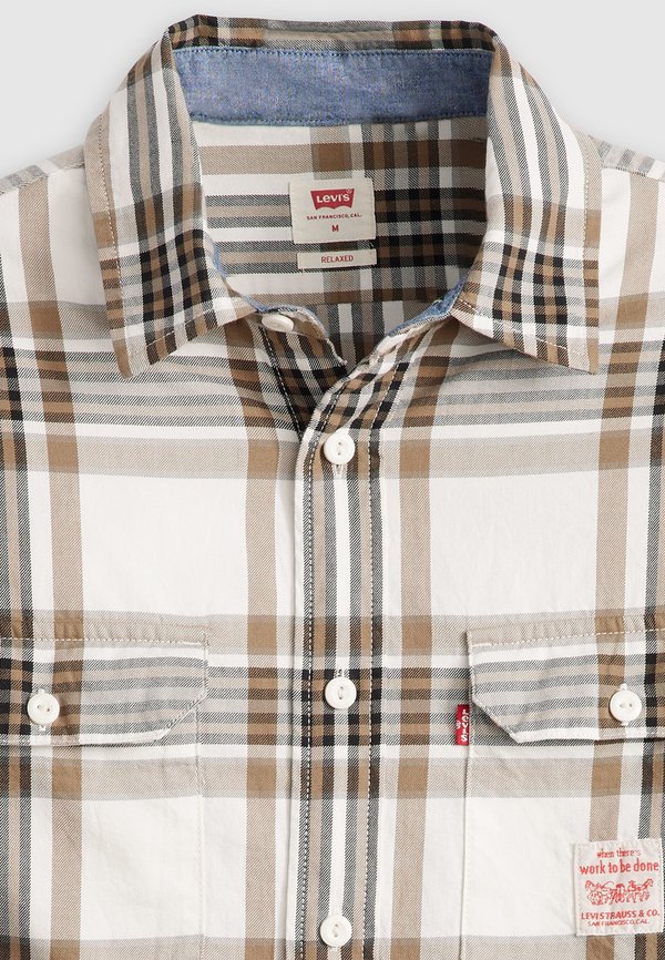 CLASSIC WORKER WORKWEAR - Shirt - siri plaid egret4