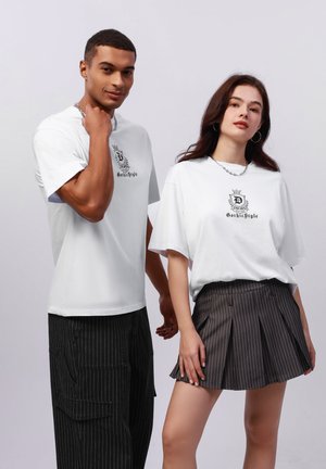 UNISEX - Print T-shirt - white