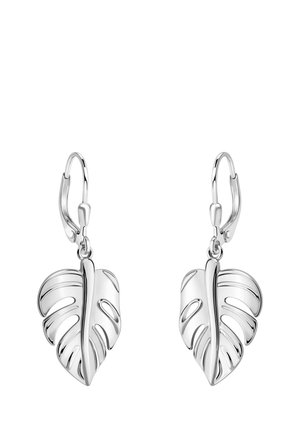 LEAF - Øreringe - silver coloured