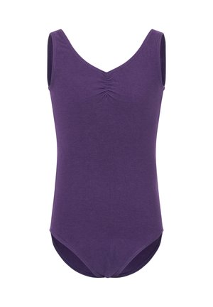 Tanzmuster "MONA" MIT GERAFFTEM AUSSCHNITT - Leotard - lila