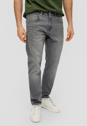 s.Oliver MAURO REGULAR FIT MID RISE - Straight leg jeans - grau