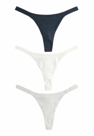 Self. 3 PACK - Tanga - navy blue  grey  cream
