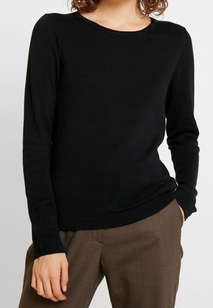 Strickpullover - black