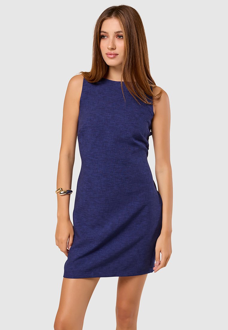 Closet Etui-jurk blauw