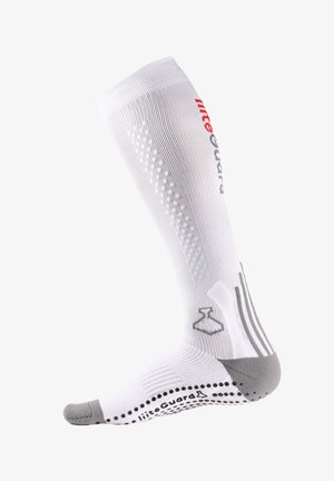 SHIN-TECH RUNNING - Calcetines hasta la rodilla - weiß