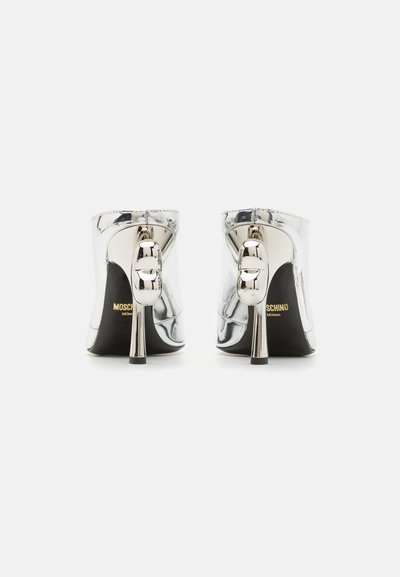 MOSCHINO CIABATTA - Korolliset pistokkaat - argento