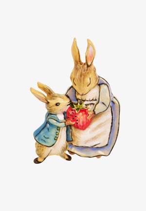 FABLE ENGLAND, FABLE ENGLAND X PETER RABBIT MRS RABBIT BROOCH - Brooch - gold-coloured