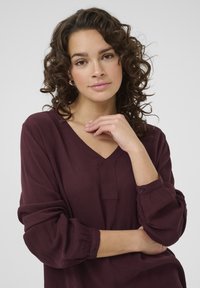 Kaffe AMBER - Blouse - windsor wine