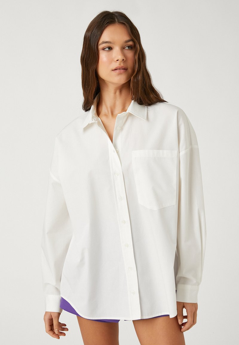 Camicetta Koton Con Taglio Decorativo - Manica Lunga, Collo Tondo, Bambine E Ragazze