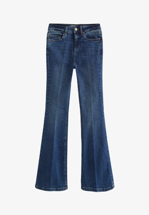 SUPERSOFT - Flared-farkut - dark blue
