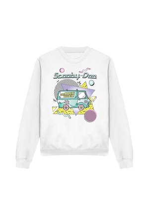 Warner Brothers, SCOOBYDOO MYSTERY MACHINE GEOMETRIC - Sweatshirt - white
